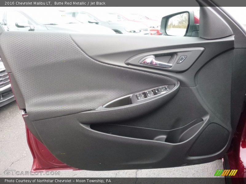 Butte Red Metallic / Jet Black 2016 Chevrolet Malibu LT