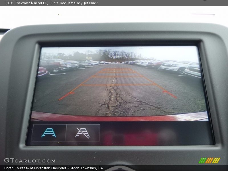 Butte Red Metallic / Jet Black 2016 Chevrolet Malibu LT