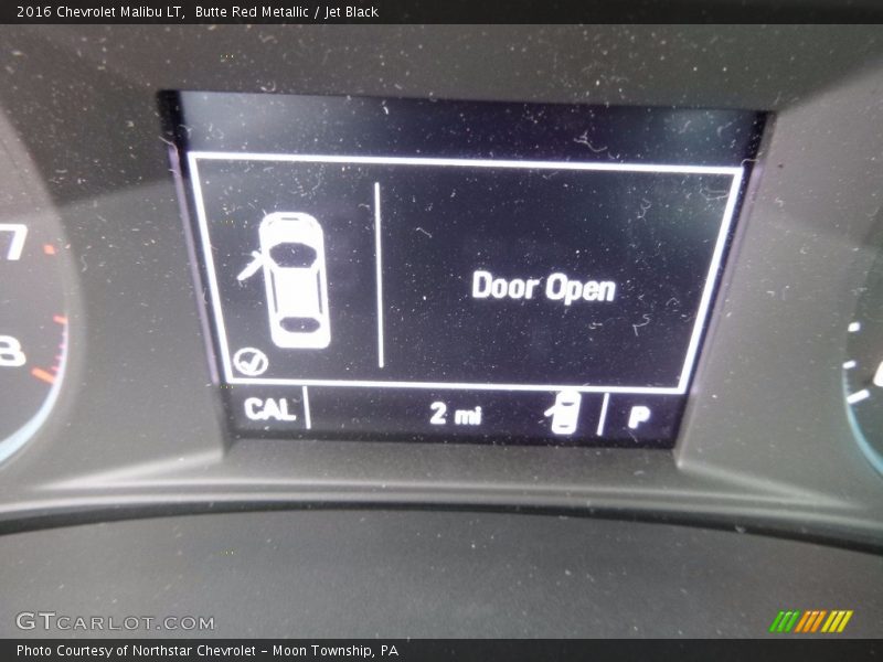 Butte Red Metallic / Jet Black 2016 Chevrolet Malibu LT