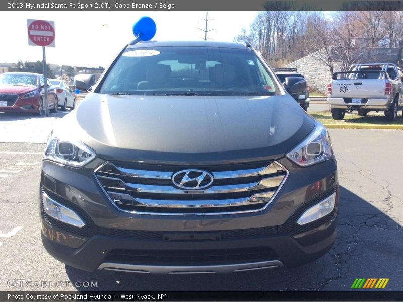 Cabo Bronze / Beige 2013 Hyundai Santa Fe Sport 2.0T