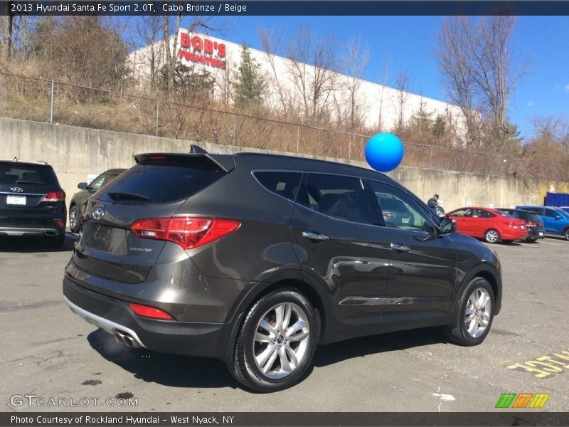 Cabo Bronze / Beige 2013 Hyundai Santa Fe Sport 2.0T