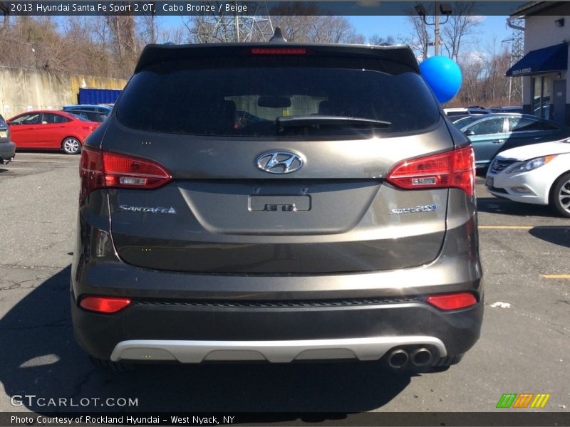 Cabo Bronze / Beige 2013 Hyundai Santa Fe Sport 2.0T