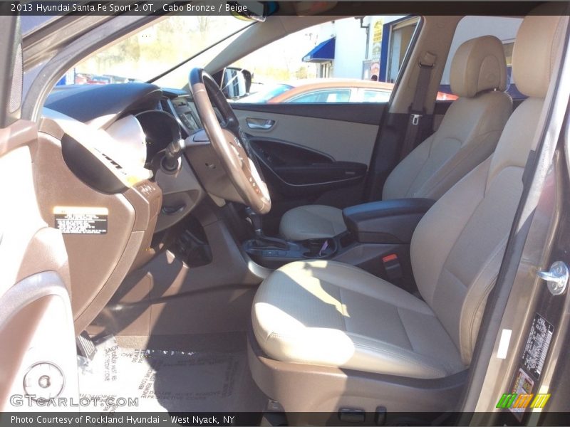 Cabo Bronze / Beige 2013 Hyundai Santa Fe Sport 2.0T