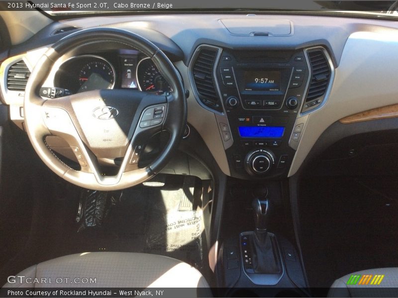 Cabo Bronze / Beige 2013 Hyundai Santa Fe Sport 2.0T