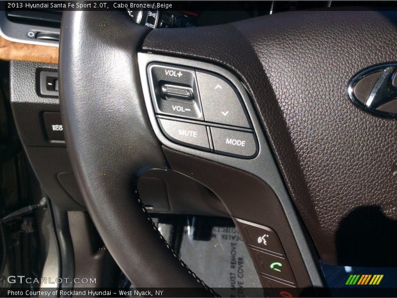 Cabo Bronze / Beige 2013 Hyundai Santa Fe Sport 2.0T