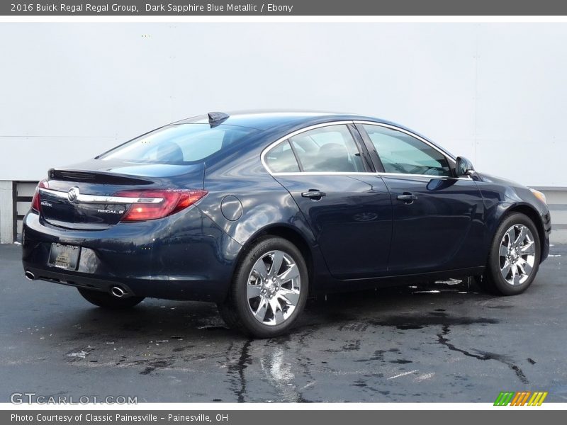 Dark Sapphire Blue Metallic / Ebony 2016 Buick Regal Regal Group