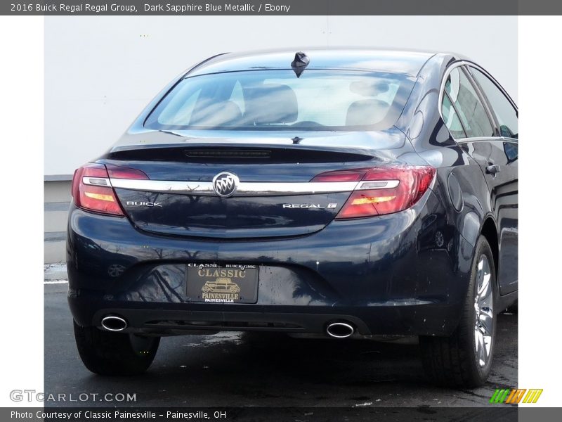 Dark Sapphire Blue Metallic / Ebony 2016 Buick Regal Regal Group