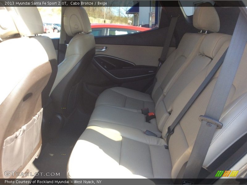 Cabo Bronze / Beige 2013 Hyundai Santa Fe Sport 2.0T