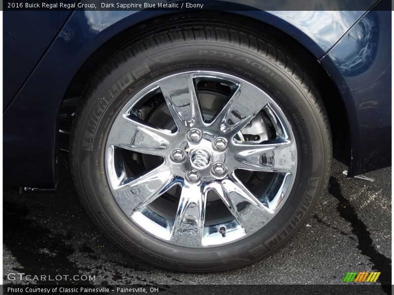 Dark Sapphire Blue Metallic / Ebony 2016 Buick Regal Regal Group