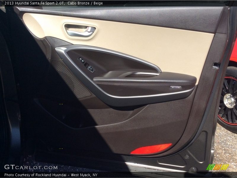 Cabo Bronze / Beige 2013 Hyundai Santa Fe Sport 2.0T
