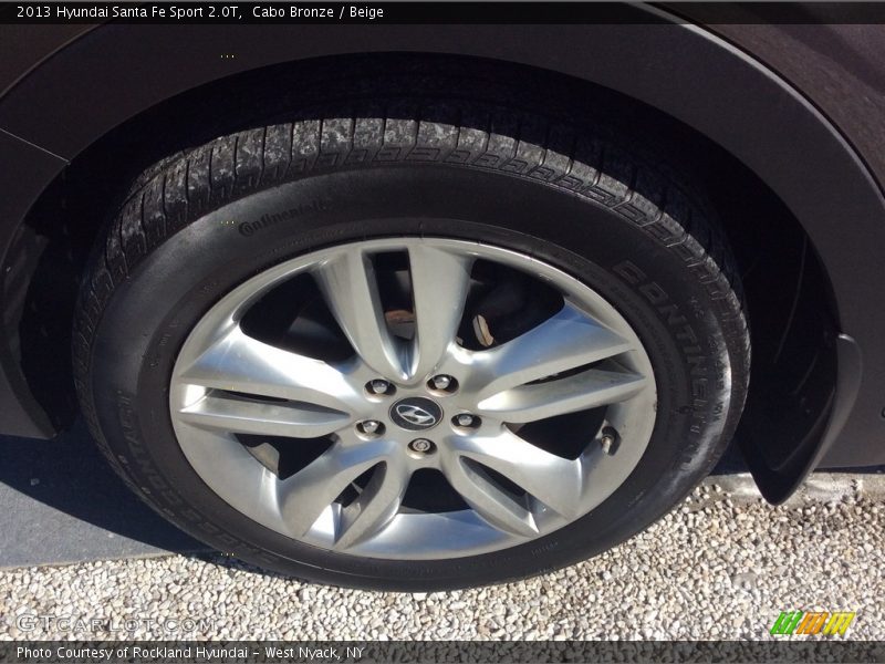 Cabo Bronze / Beige 2013 Hyundai Santa Fe Sport 2.0T