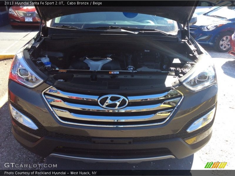 Cabo Bronze / Beige 2013 Hyundai Santa Fe Sport 2.0T