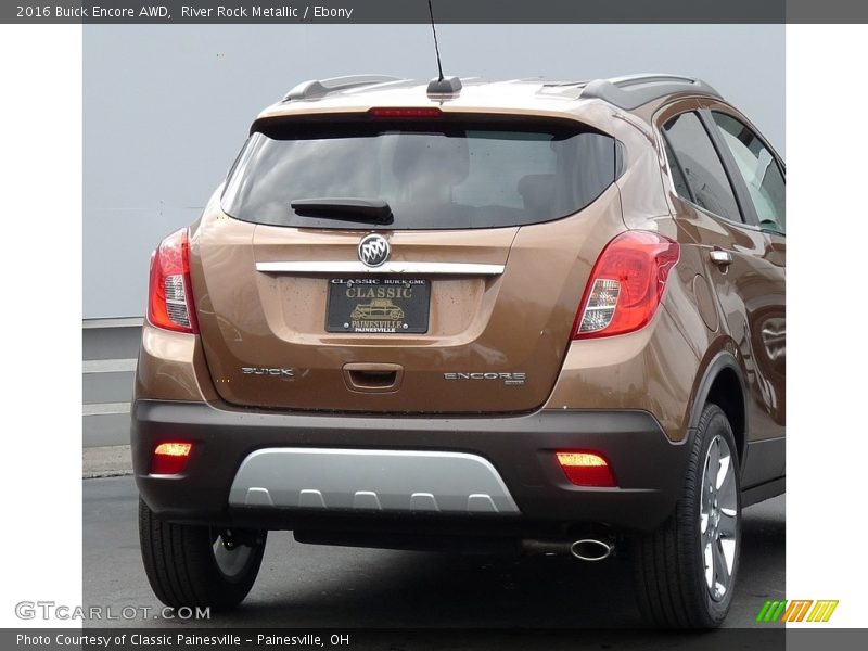 River Rock Metallic / Ebony 2016 Buick Encore AWD