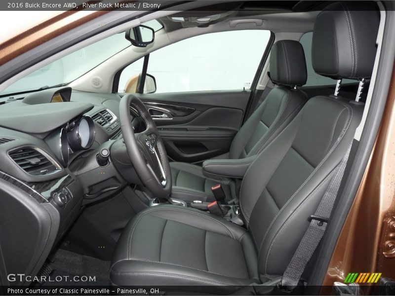 River Rock Metallic / Ebony 2016 Buick Encore AWD