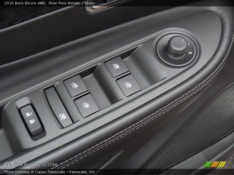 River Rock Metallic / Ebony 2016 Buick Encore AWD
