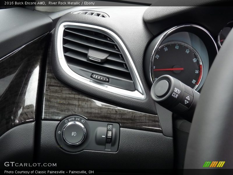River Rock Metallic / Ebony 2016 Buick Encore AWD