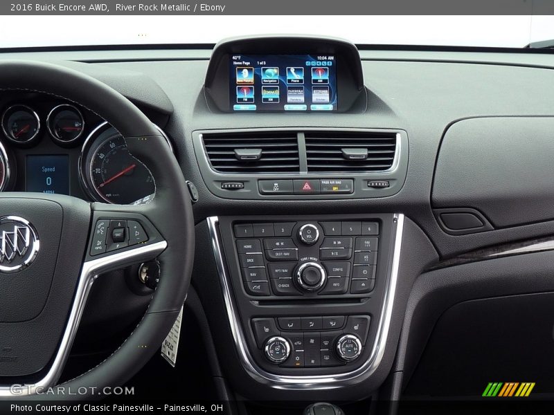 River Rock Metallic / Ebony 2016 Buick Encore AWD