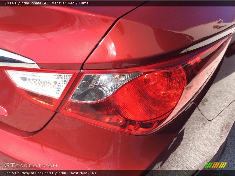 Venetian Red / Camel 2014 Hyundai Sonata GLS