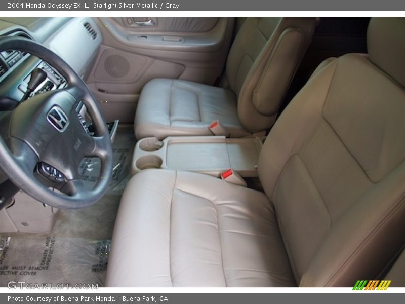 Starlight Silver Metallic / Gray 2004 Honda Odyssey EX-L