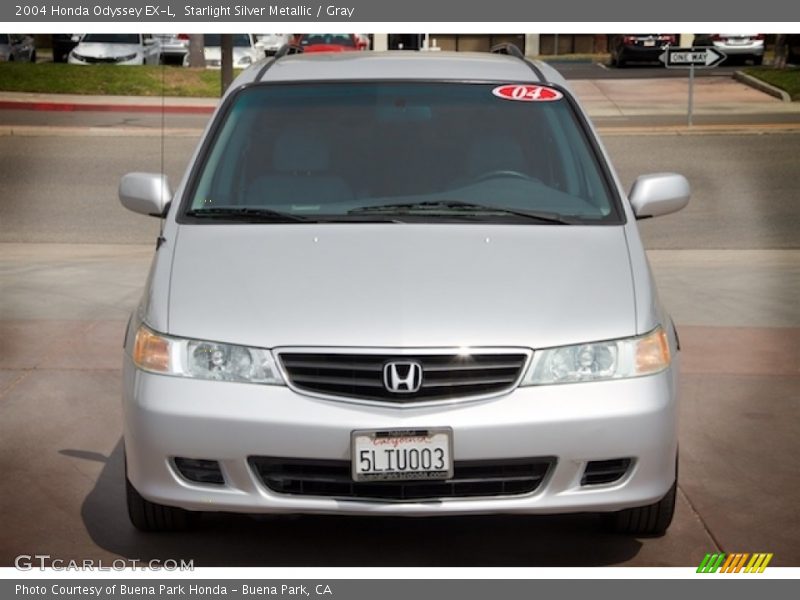 Starlight Silver Metallic / Gray 2004 Honda Odyssey EX-L