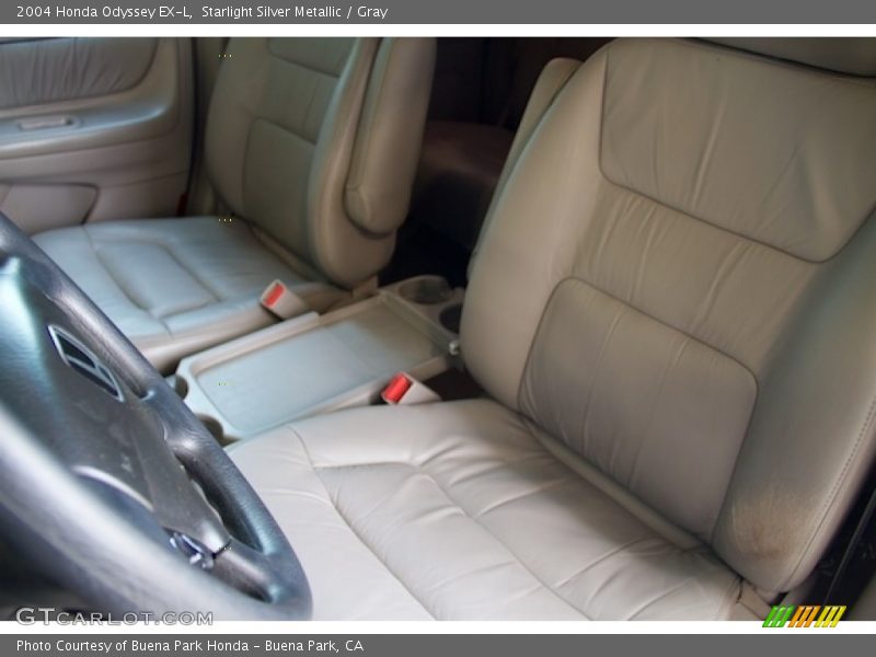 Starlight Silver Metallic / Gray 2004 Honda Odyssey EX-L