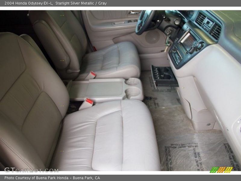 Starlight Silver Metallic / Gray 2004 Honda Odyssey EX-L