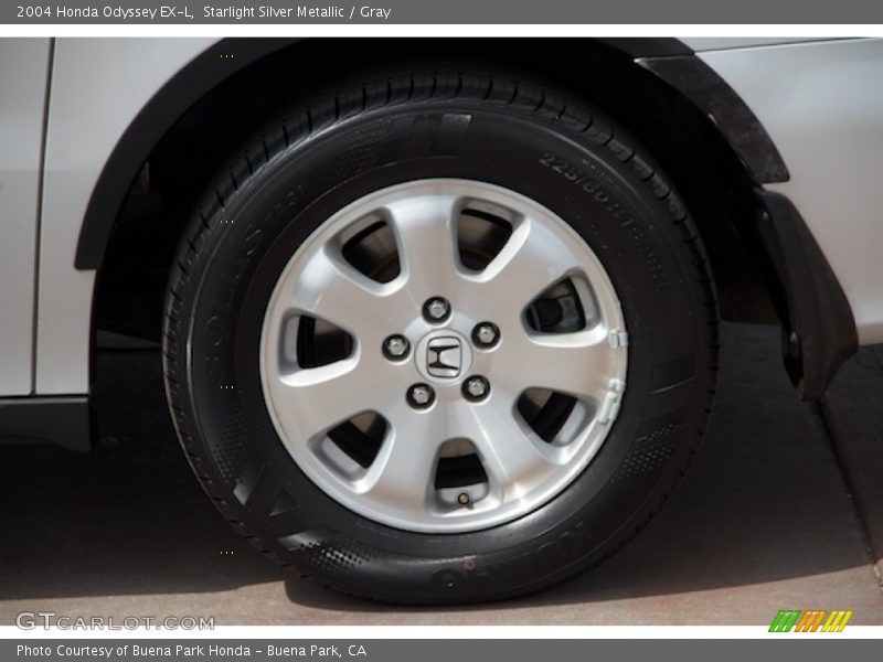 Starlight Silver Metallic / Gray 2004 Honda Odyssey EX-L