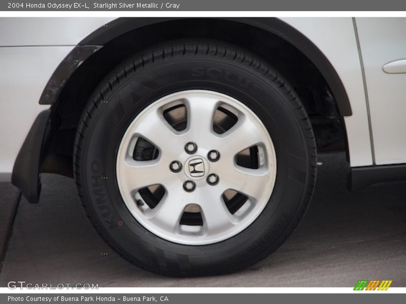 Starlight Silver Metallic / Gray 2004 Honda Odyssey EX-L