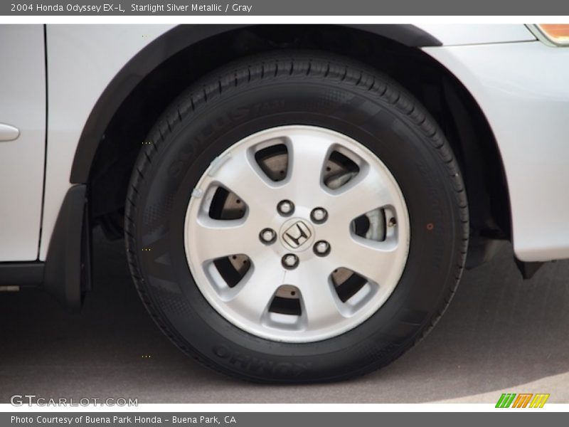 Starlight Silver Metallic / Gray 2004 Honda Odyssey EX-L