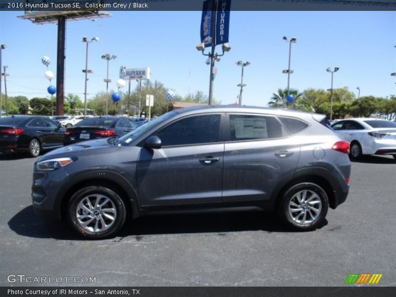 Coliseum Grey / Black 2016 Hyundai Tucson SE