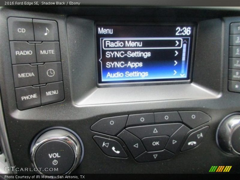 Shadow Black / Ebony 2016 Ford Edge SE