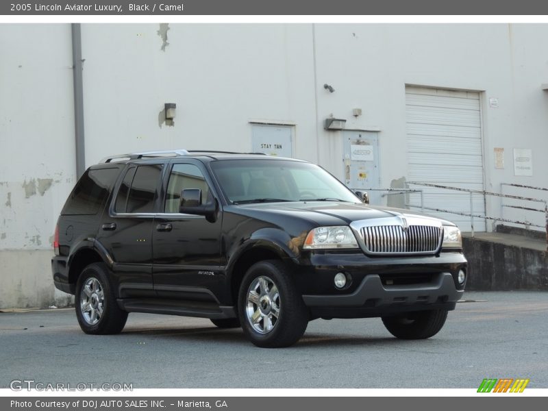 Black / Camel 2005 Lincoln Aviator Luxury