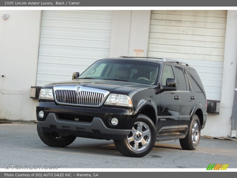 Black / Camel 2005 Lincoln Aviator Luxury