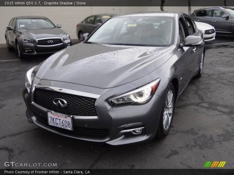 Graphite Shadow / Stone 2015 Infiniti Q50 3.7