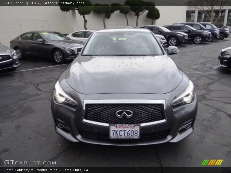 Graphite Shadow / Stone 2015 Infiniti Q50 3.7
