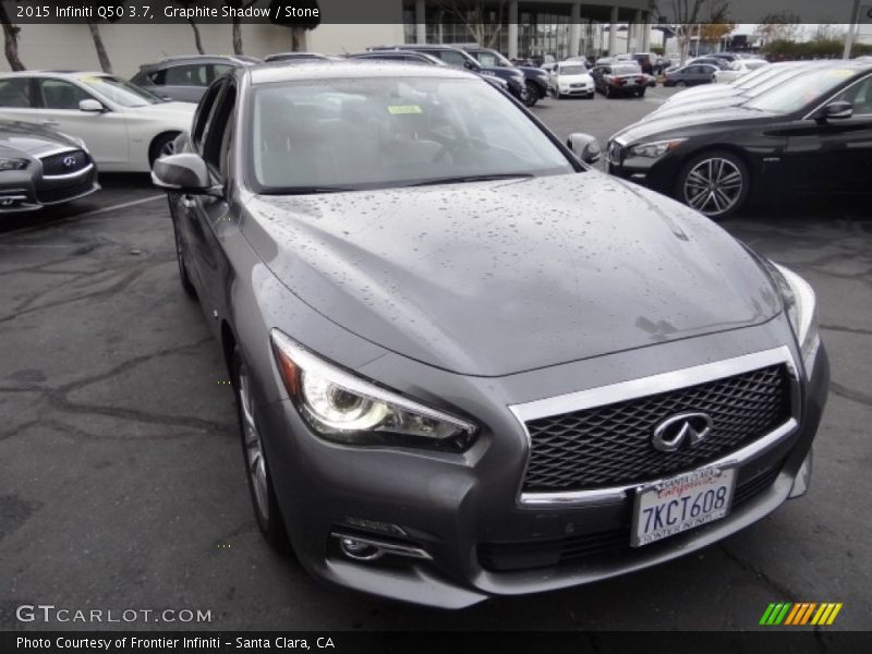 Graphite Shadow / Stone 2015 Infiniti Q50 3.7