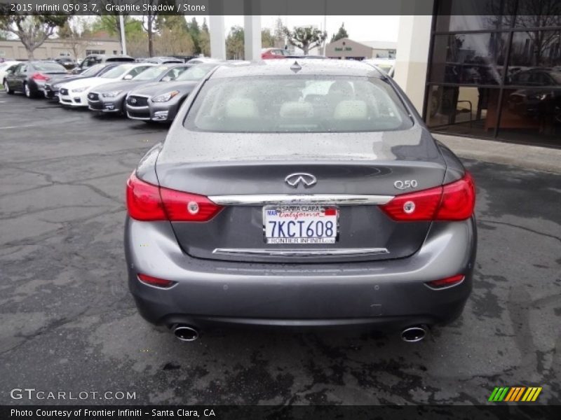 Graphite Shadow / Stone 2015 Infiniti Q50 3.7