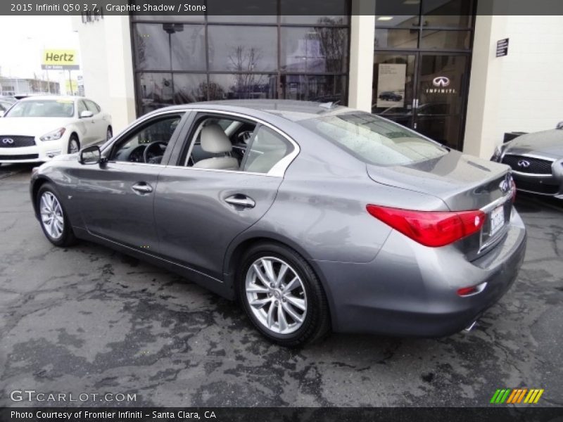 Graphite Shadow / Stone 2015 Infiniti Q50 3.7