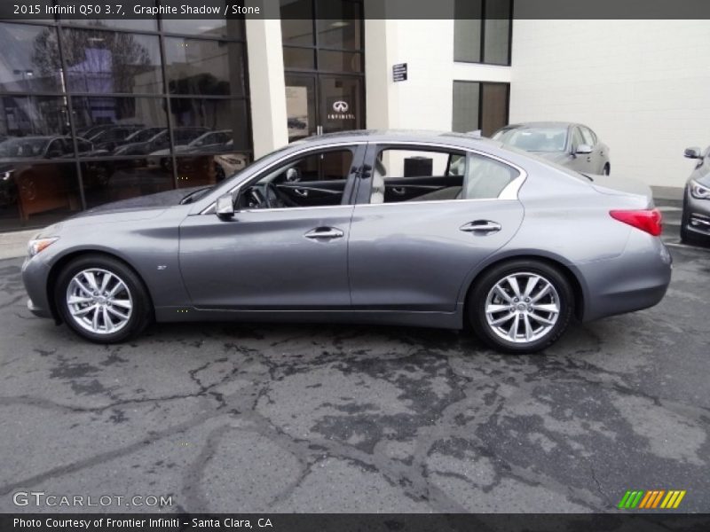 Graphite Shadow / Stone 2015 Infiniti Q50 3.7