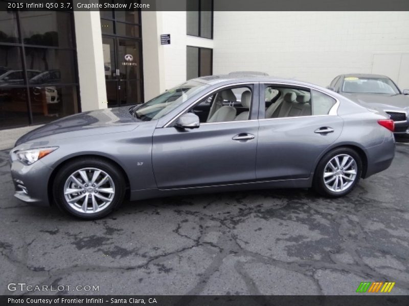 Graphite Shadow / Stone 2015 Infiniti Q50 3.7