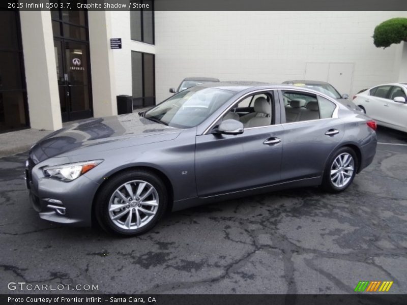 Graphite Shadow / Stone 2015 Infiniti Q50 3.7