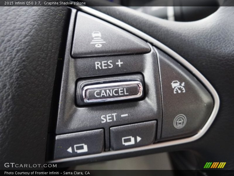 Graphite Shadow / Stone 2015 Infiniti Q50 3.7