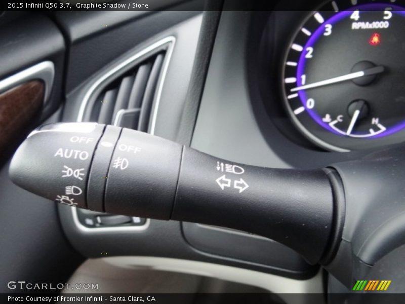 Graphite Shadow / Stone 2015 Infiniti Q50 3.7