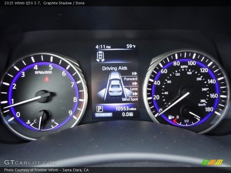 Graphite Shadow / Stone 2015 Infiniti Q50 3.7