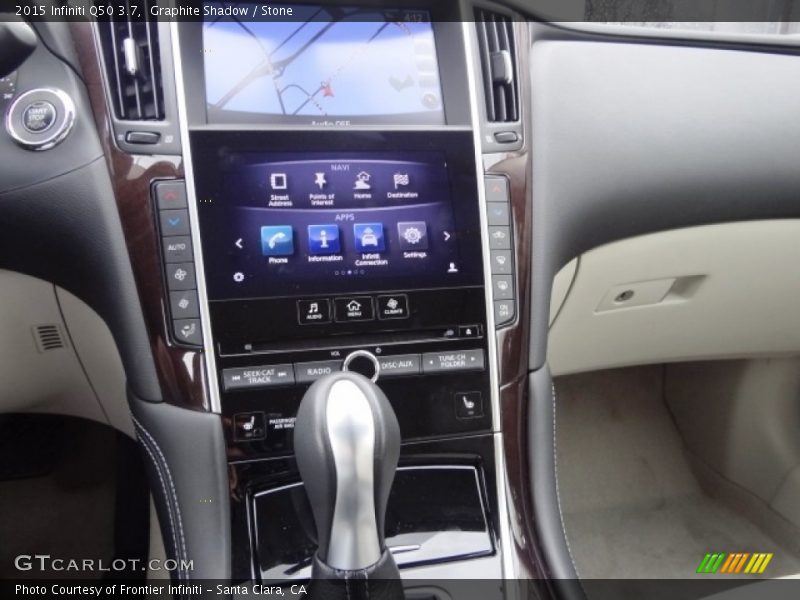 Graphite Shadow / Stone 2015 Infiniti Q50 3.7