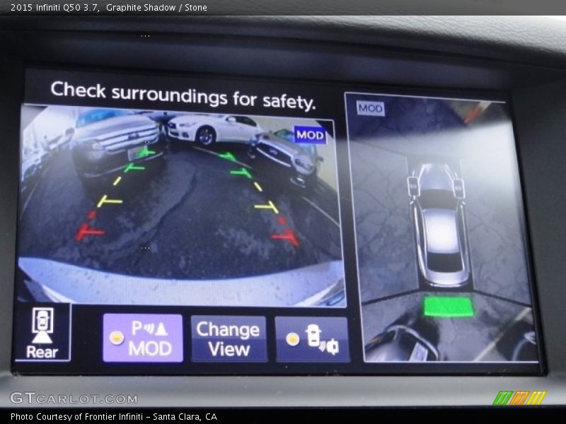 Graphite Shadow / Stone 2015 Infiniti Q50 3.7