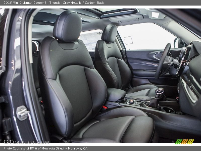  2016 Clubman Cooper S Carbon Black Interior