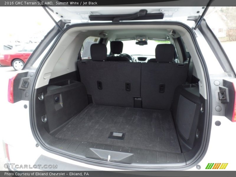 Summit White / Jet Black 2016 GMC Terrain SLE AWD