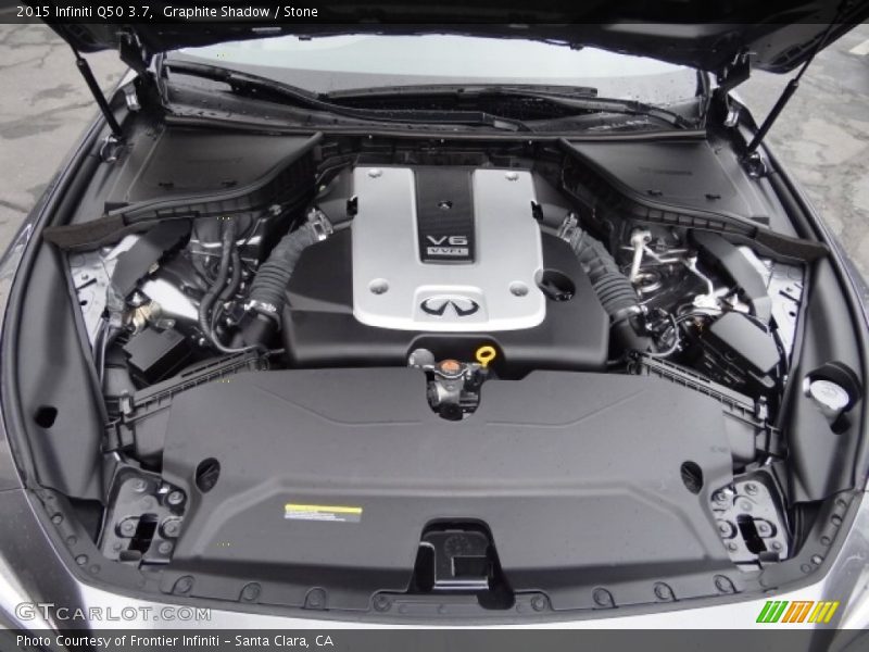 Graphite Shadow / Stone 2015 Infiniti Q50 3.7