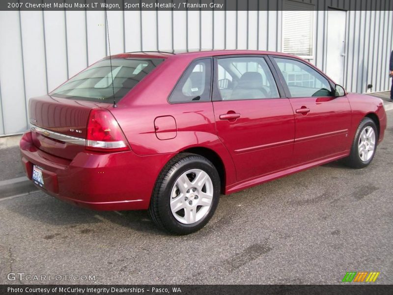 Sport Red Metallic / Titanium Gray 2007 Chevrolet Malibu Maxx LT Wagon